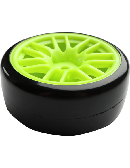 4 Neumáticos y Ruedas RC 1:10 GDOOL 63mm Plástico Verde