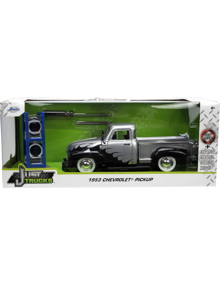 Juguete de Metal Jada Toys 1953 Chevy Pickup 1:24 con Soporte Juguete de Metal Jada Toys 1953 Chevy Pickup 1:24 con Soporte
