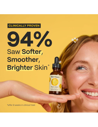 Suero Facial de Vitamina C Mad Hippie 30 ml Hidratante Antienvejecimiento