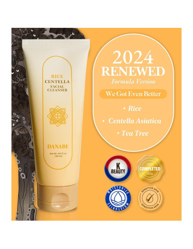 Limpiador Facial Espuma de Arroz Centella 150ml - EOEO