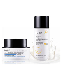Set de Cuidado de Piel belif: Bomba Hidratante 50ml + Suero Solar SPF 40