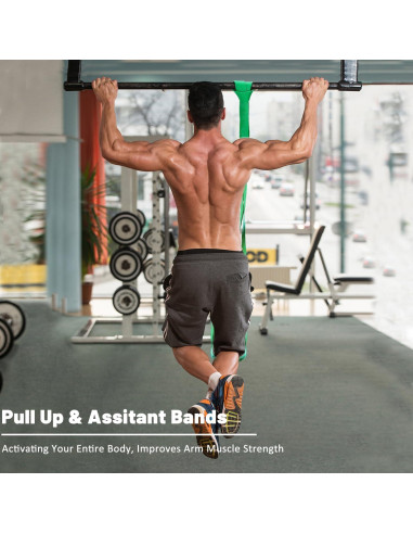 Bandas de Resistencia ROSAPOAR 5 Piezas 2.27-56.7 kg