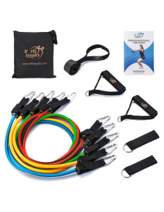 Conjunto de bandas de resistencia Fit Simplify 12 piezas