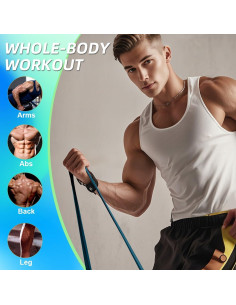 Bandas de Resistencia WHATAFIT - Conjunto de 3 para Ejercicio 2