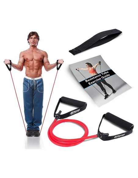 Bandas de Resistencia Atemi Sports con Mangos y Anclaje - Media