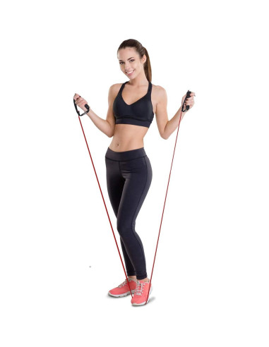 Bandas de Resistencia Atemi Sports con Mangos y Anclaje - Media