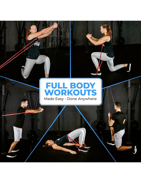 Banda de Resistencia Ligera Iron Core Fitness - Paquete de 5 Banda de Resistencia Ligera Iron Core Fitness - Paquete de 5