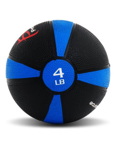 Balón Medicinal ProsourceFit 1.81 kg Azul/Negro para Fitness