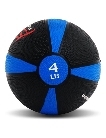 Balón Medicinal ProsourceFit 1.81 kg Azul/Negro para Fitness