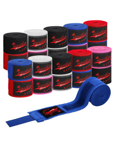 Envolturas Elásticas de Boxeo Jenaai 10 Pares 457 cm 5 Colores