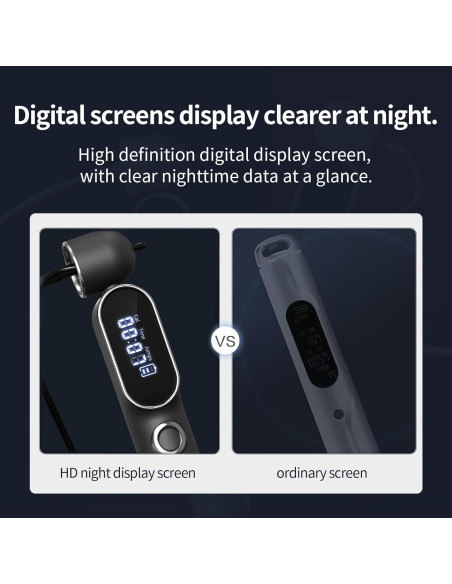 Cuerda de Salto Inalámbrica ATHSPO con Contador y Peso 2 en 1