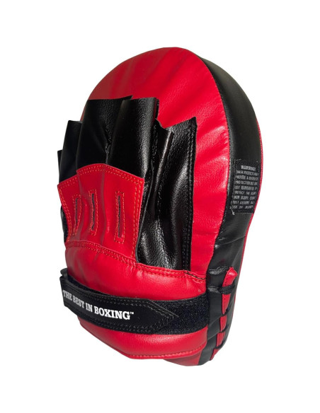 Mitones Curvados de Boxeo Ringside Rojo 26.67 cm