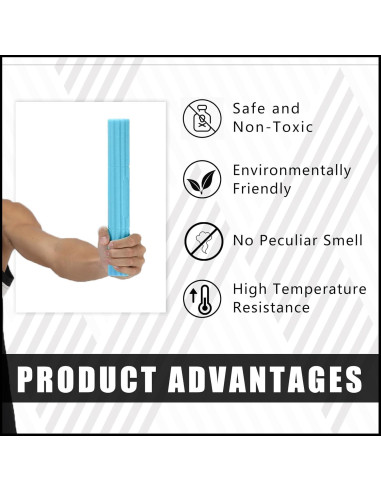 Barra de Terapia Flex Benlex - 30.48cm, Resistencia 6.80kg