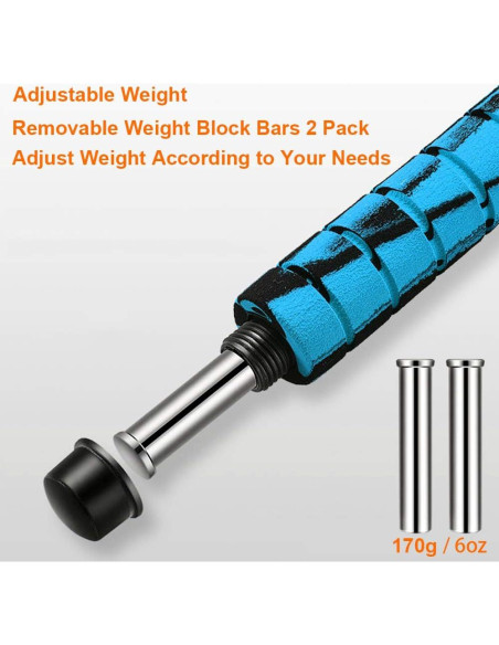 Bloques de Pesas Removibles Morneve para Cuerda de Saltar 170g