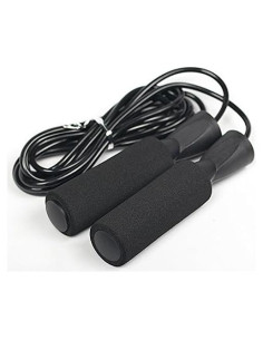 Cuerda de Salto Ajustable Sensei David - Negra, Duradera, 0.04 kg