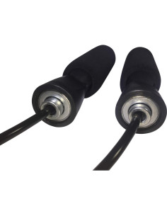 Cuerda de Salto Ajustable Sensei David - Negra, Duradera, 0.04 kg 2