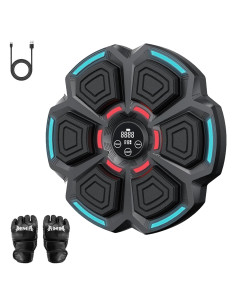 Máquina de Boxeo Musical Gmdm MBT-06 con Bluetooth y Guantes