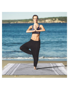 Manta Turca Extra Grande Genovega 127x173 cm Gris Oscuro