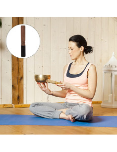 Mazo de Cuenco Cantante de Madera ARTIBETTER 13cm para Meditación 2