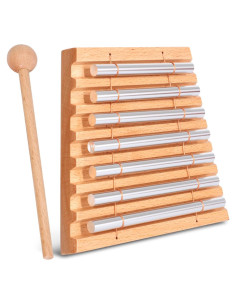 Campana de Mano LIEKE 7 Tonos para Meditación y Yoga