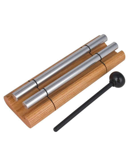 Campana de Mano Woodstock Zenergy Duo 19.05 cm 2 Tonos