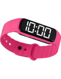 Temporizador Sensorial Rosa para Niños Smart School con Alarma Silenciosa 2