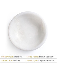 Soporte de Incienso de Mármol Natural Koville 12.95 cm 2