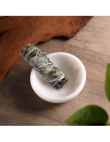 Soporte de Incienso de Mármol Natural Koville 12.95 cm