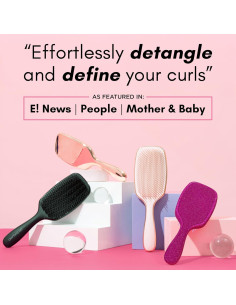 Cepillo Desenredante Lily England Rosa Dorado para Cabello Rizado 2