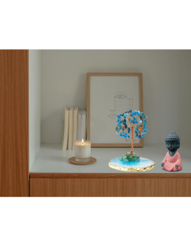 Estatua de Buda Pequeña Dreamgirnh para Meditación 10.2 cm