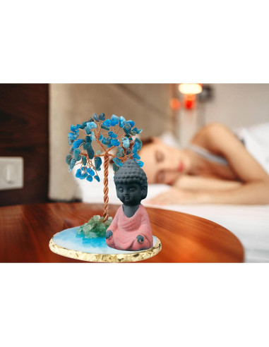 Estatua de Buda Pequeña Dreamgirnh para Meditación 10.2 cm