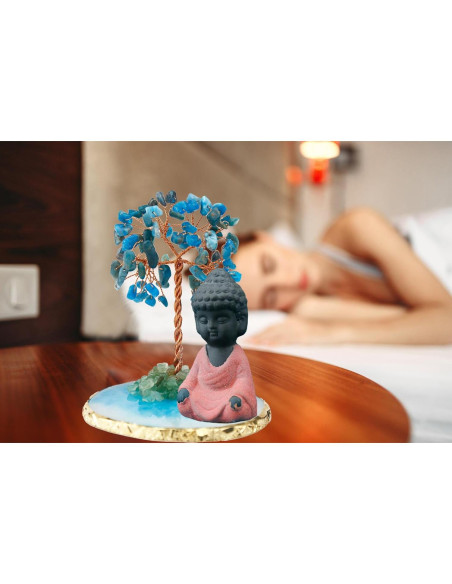 Estatua de Buda Pequeña Dreamgirnh para Meditación 10.2 cm