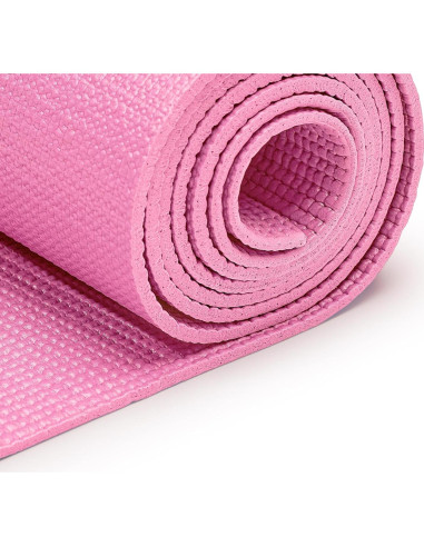 Alfombra de Yoga Antideslizante Sunny Health Rosa 172.72x60.96cm