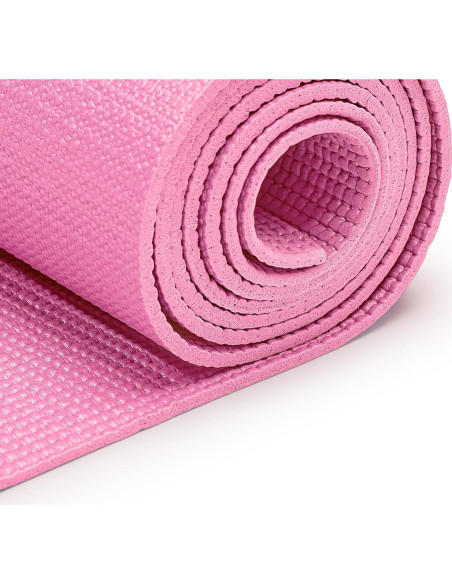 Alfombra de Yoga Antideslizante Sunny Health Rosa 172.72x60.96cm