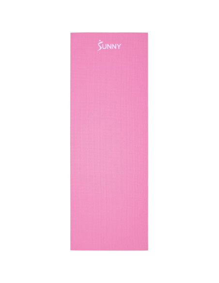 Alfombra de Yoga Antideslizante Sunny Health Rosa 172.72x60.96cm