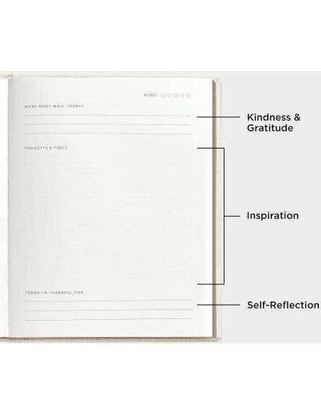 Diario de Bienestar And Per Se Rosa 91 Días Cuidado Personal