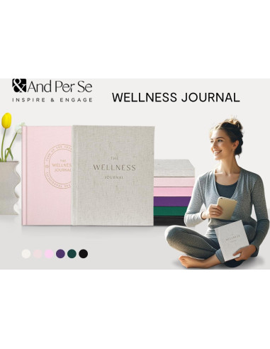 Diario de Bienestar And Per Se Rosa 91 Días Cuidado Personal