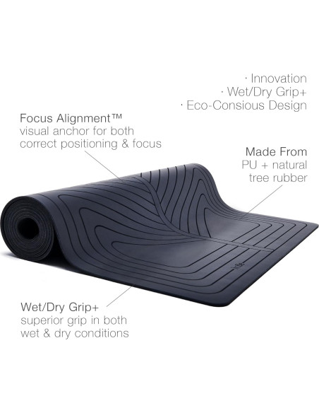 Alfombrilla de Yoga Antideslizante agoy Pro+ Guerrero 183x61cm