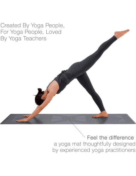 Alfombrilla de Yoga Antideslizante agoy Pro+ Guerrero 183x61cm