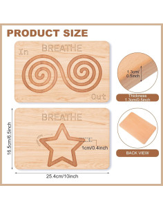 Conjunto de Laberintos de Dedos Demissle - 2 Piezas 16.5x25.4cm 2