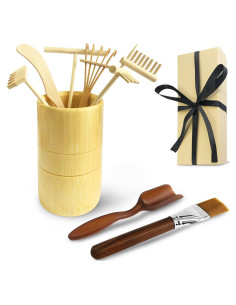 Juego de Herramientas de Jardín Zen Artcome - 6 Rastrillos y Accesorios