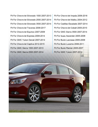 Sensor de Luz Ambiental GT-AutoParts 15837063 Compatible GMC Chevrolet