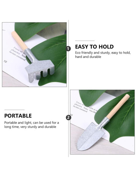 Juego de Herramientas de Jardín Zen 10 pcs Artibetter