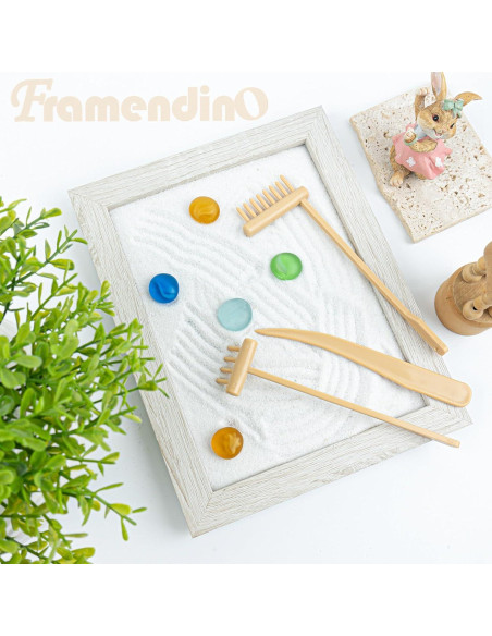 Set de 6 Mini Herramientas de Rastrillo de Jardín Zen Framendino