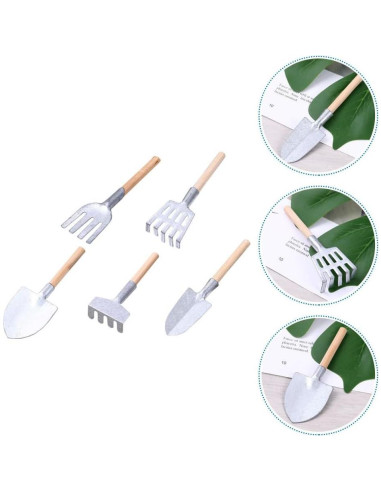 Juego de Herramientas de Jardín Zen 10 pcs Artibetter