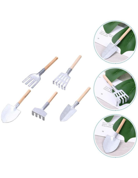 Juego de Herramientas de Jardín Zen 10 pcs Artibetter