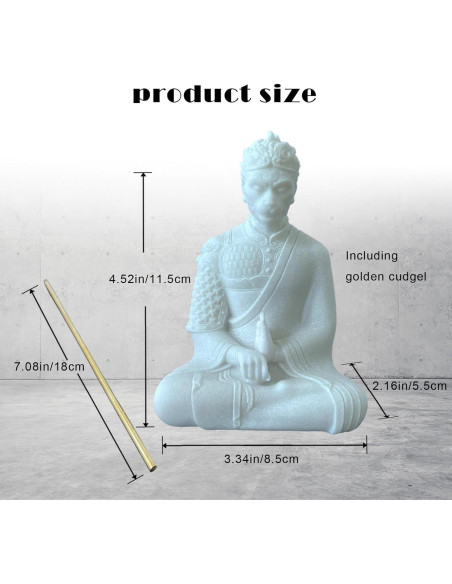 Estatua de Buda Rey Mono Wukong Awelumu - Decoración Zen 11.5 cm Estatua de Buda Rey Mono Wukong Awelumu - Decoración Zen 11.5 cm