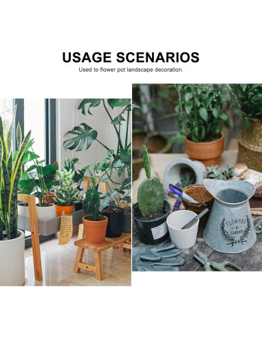 Adorno de Jardín Miniatura Happyyami - Pabellón y Linterna