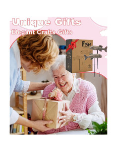 Estatuas de Jardín de Pez Koi Philodwell - Paquete de 2 2