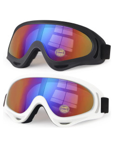 Gafas de Motocicleta 4-FQ G5 para Niños y Adultos - Paquete de 2